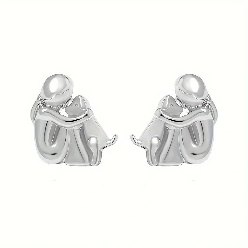 LoveWhisker - Earrings With Dog Icon