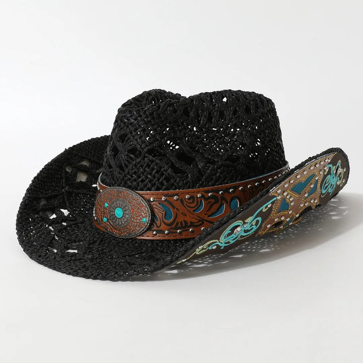 PrairieCrown - Woven Cowboy Hat