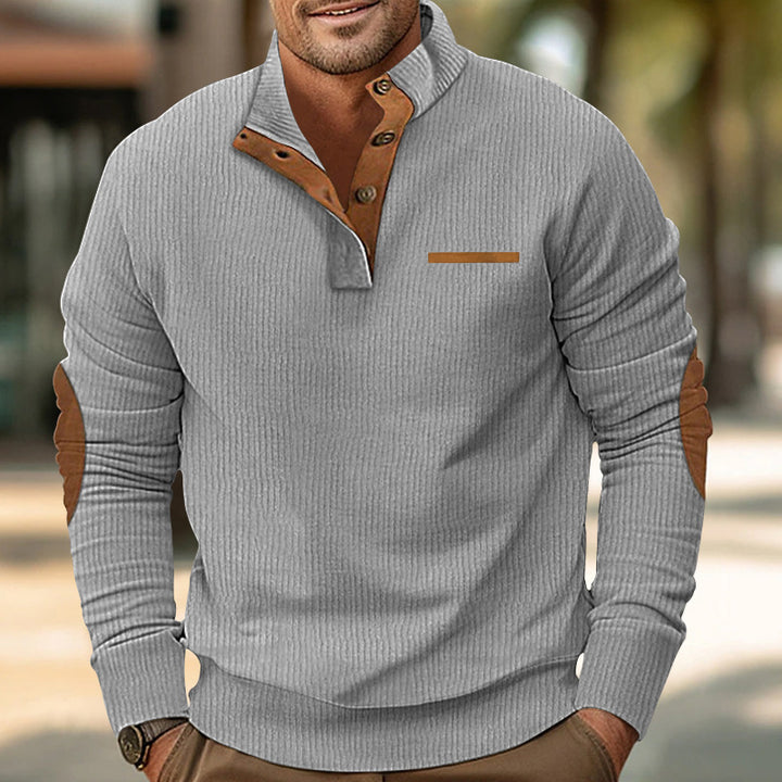 Malcolm - Long Sleeve Knitted Sweater