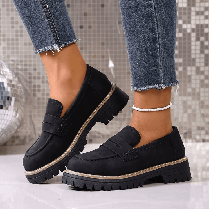 Chiazuforge - Round Toe Non-Slip Loafer