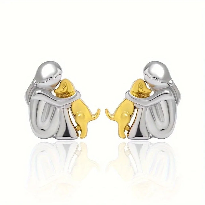 LoveWhisker - Earrings With Dog Icon
