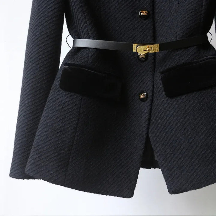 Aruna - High-End Tailored Jacket With Belt