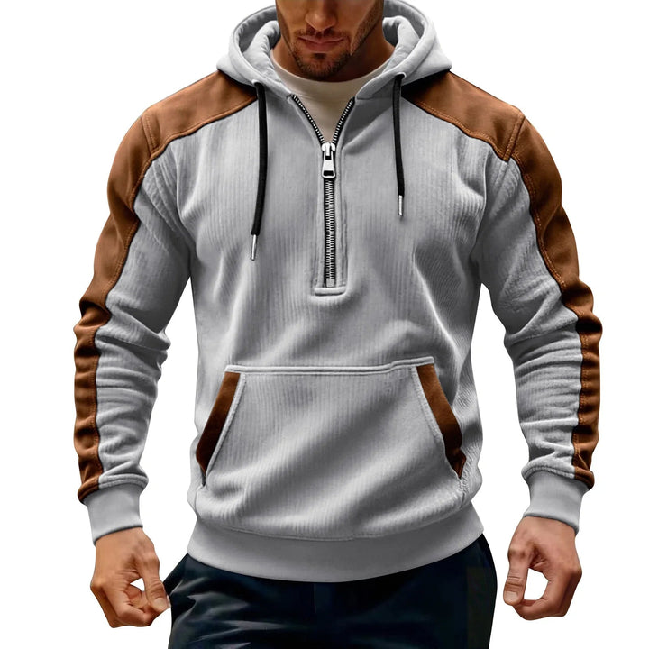 Aksel - Long Sleeve Sweater With Zipper