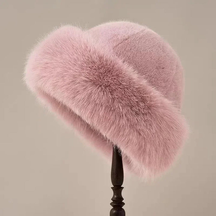 Yalova - Fluffy Fur Warm Beanie