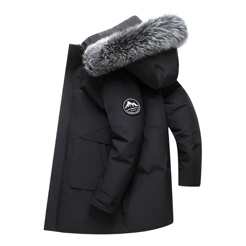 Eyal - Elegant Long Sleeve Bouclier Parka