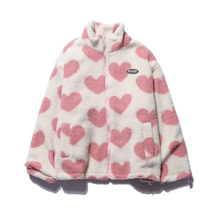 Kanika - Reversible Heart Print Jacket