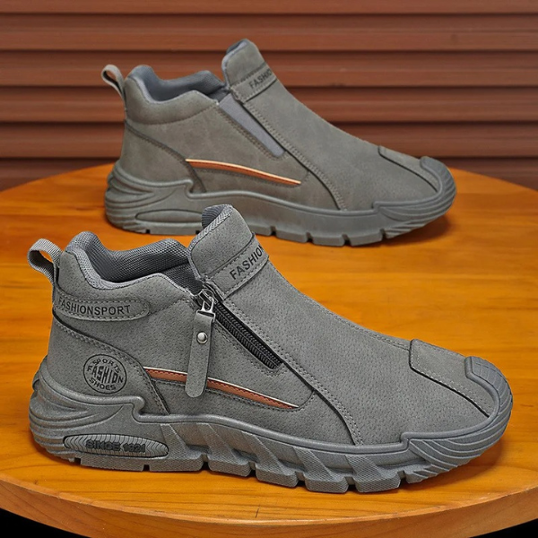 Jaquarius - Modern Sneakers With Side Zipper