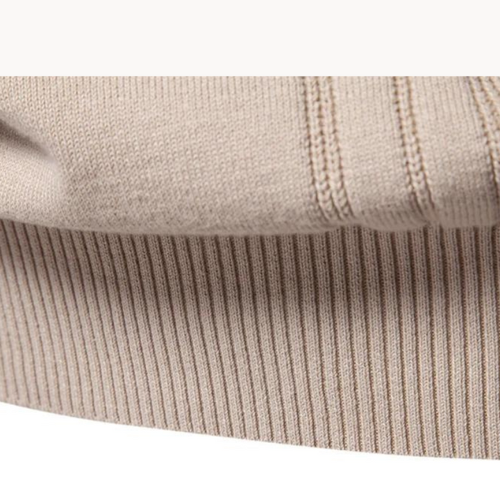 Ionel - Crosshatch Crew Neck Sweater