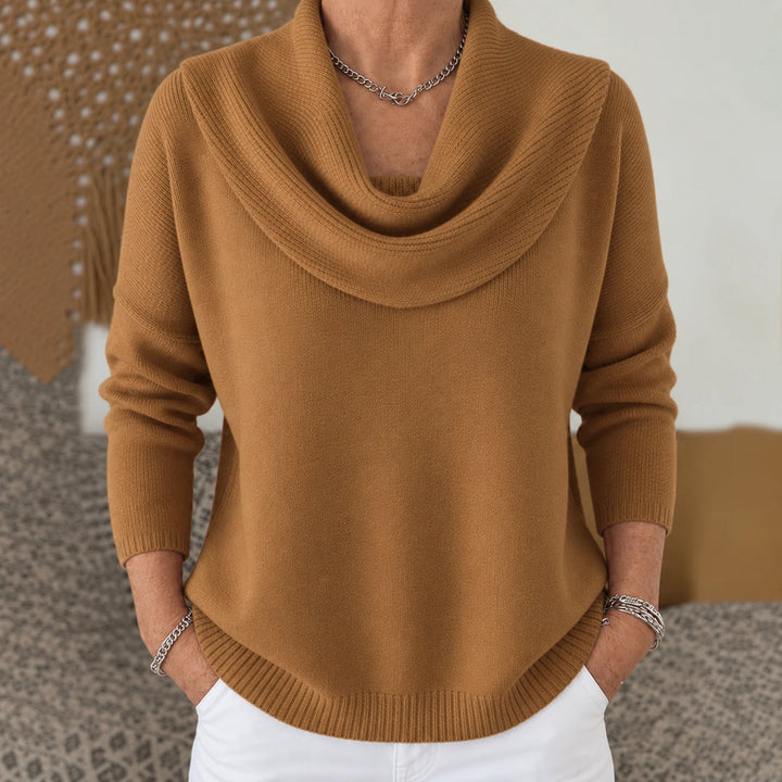 Sylvana - Long Sleeve Knitted Sweater