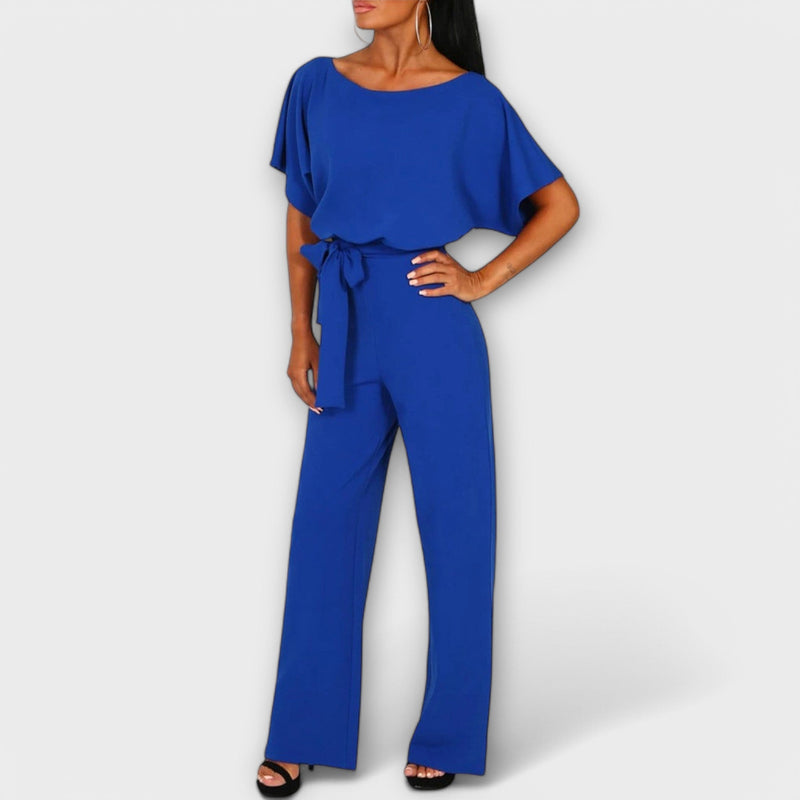 Salihe - Elegant Short Sleeve Jumpsuit