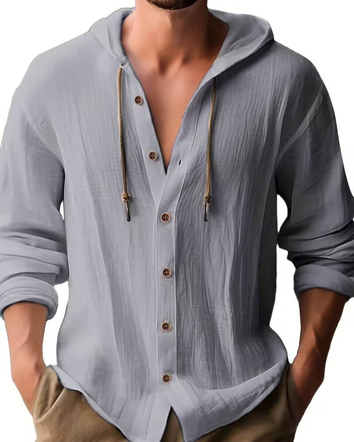 Pedreo - Long Sleeved Hooded T-Shirt