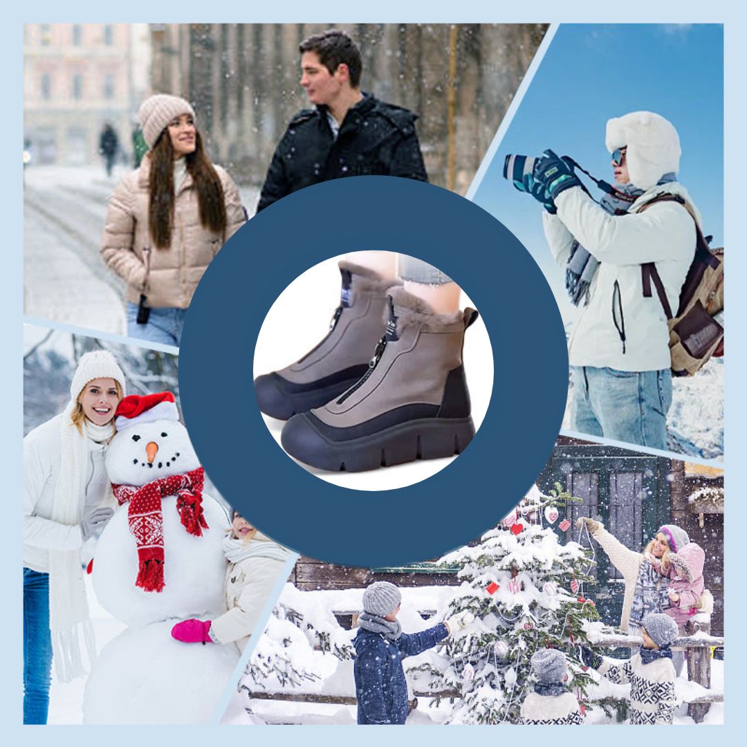 Zoharit - Waterproof Thick Sole Ankle Boot