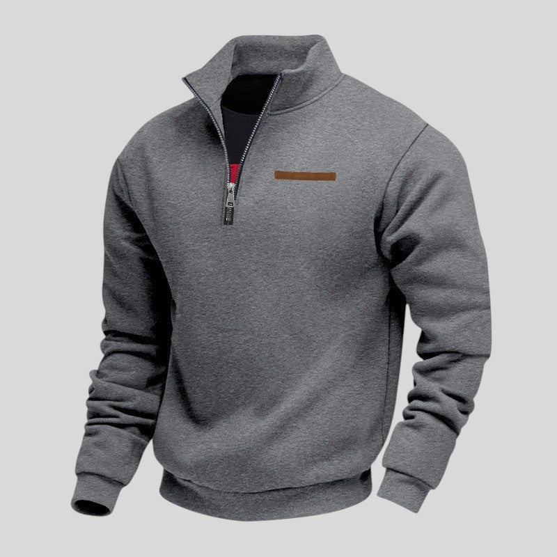 Marcus - Casual Quarter-Zip Sweatshirt