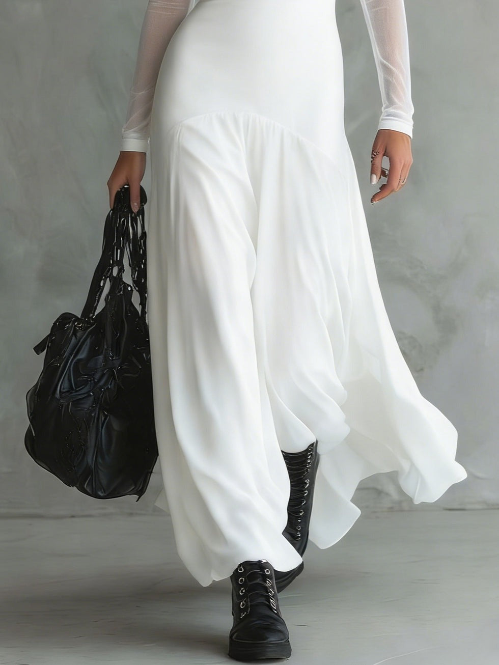 Yovanna - Long Tulle Dress with Ethereal Charm