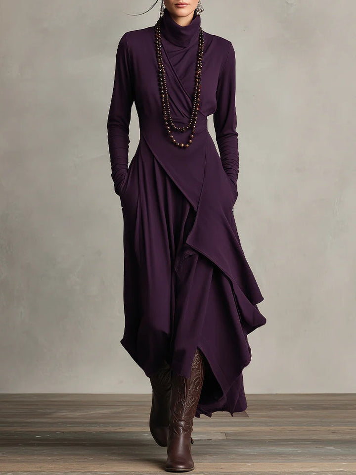 Patrizia - Asymmetrical Tunic Maxi Dress