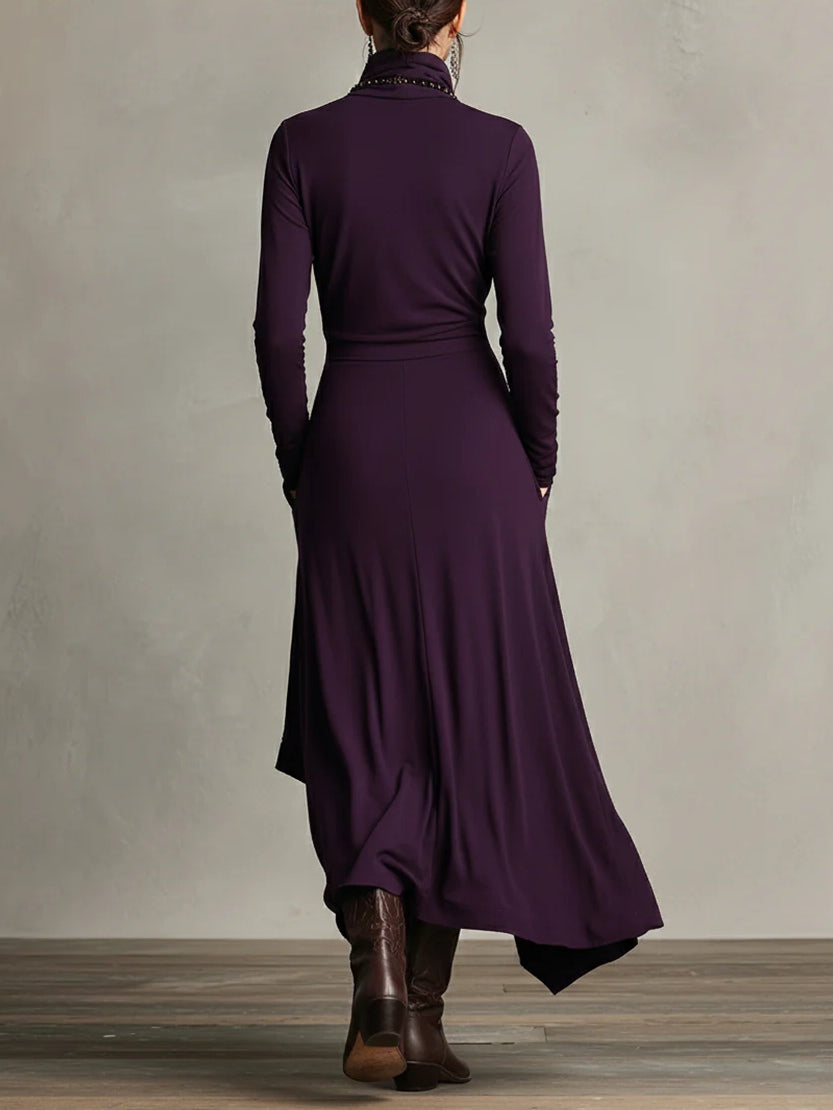 Patrizia - Asymmetrical Tunic Maxi Dress