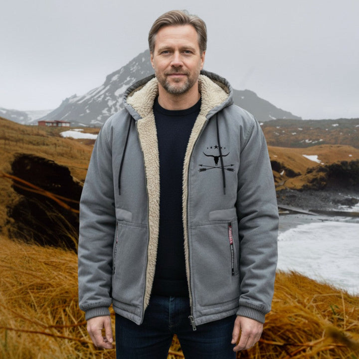 Zaliv - Stylish Hooded Barn Jacket