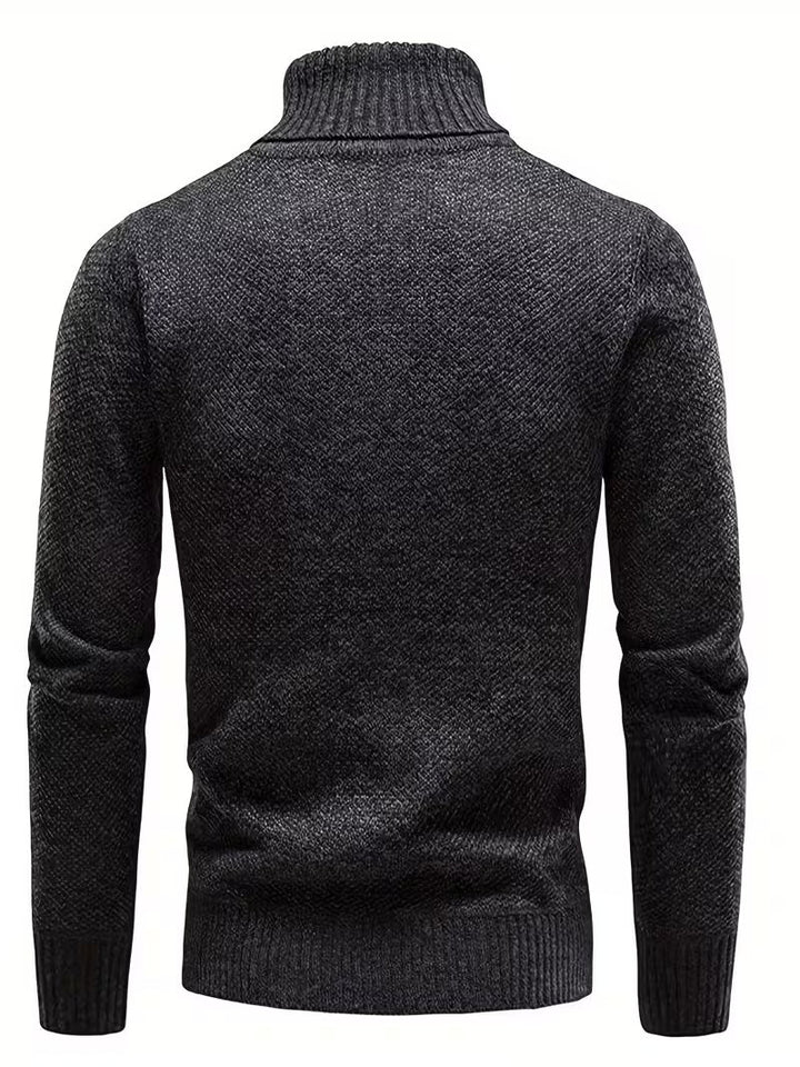 Avelyica - Elegant Turtleneck Knitted Sweater