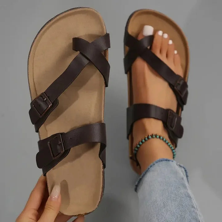 Bette - Casual Buckle Strap Sandal