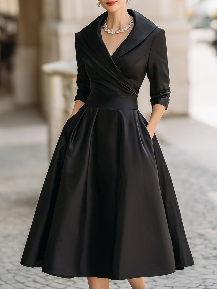 Ariellea - Satin Midi Dress