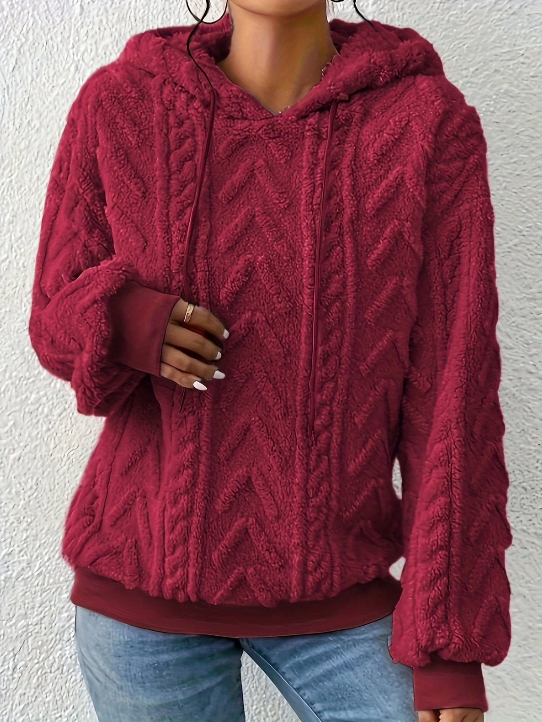 Andrine - Long Sleeve Hooded Jacket