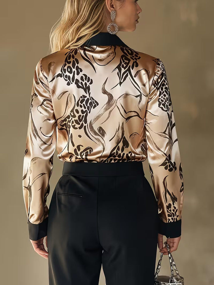 Nephthys -Long Sleeve Button-Up Shirt