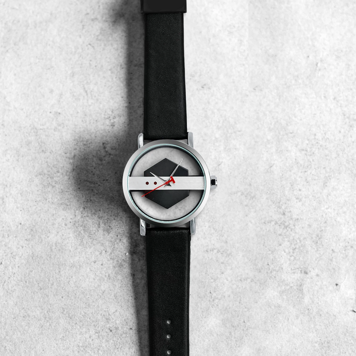 DialVorn - Geometric Dial Strap Watch
