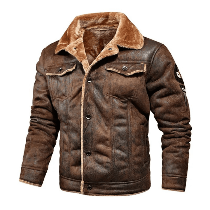Baldure - Elegant Warm Jacket With Button Up