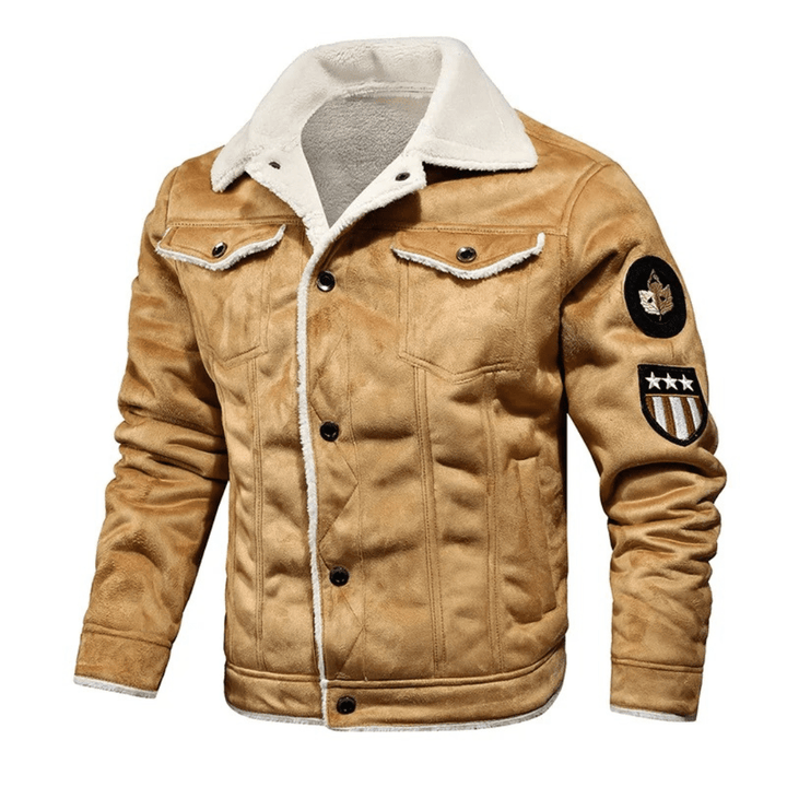Baldure - Elegant Warm Jacket With Button Up