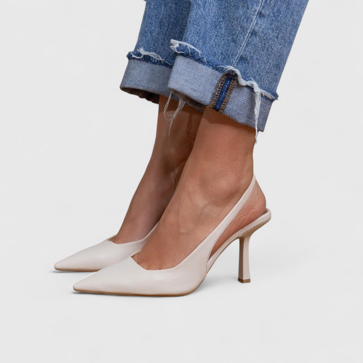 Aniya - Pointed Toe Slingback Heels