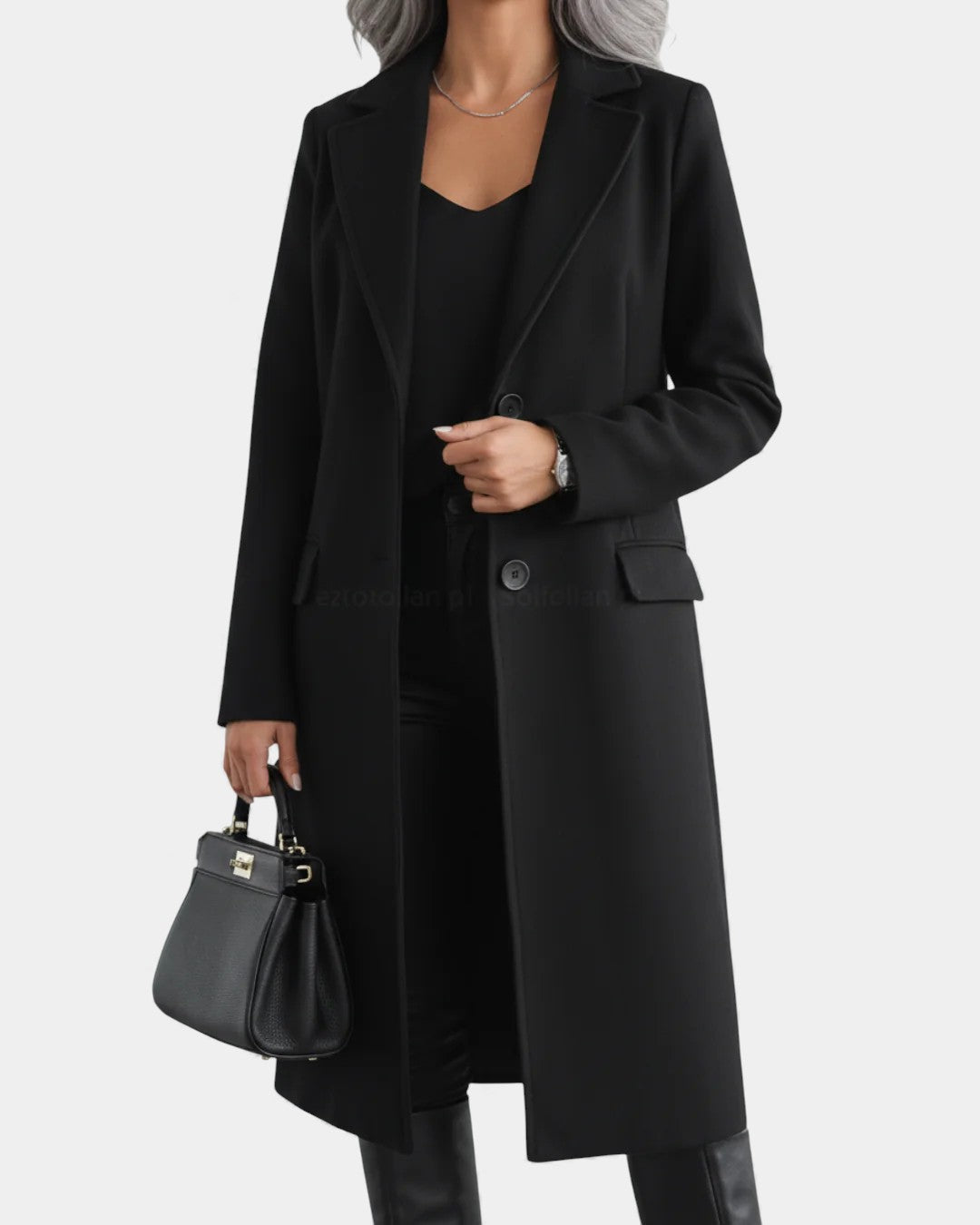 Andayani - Elegant Long Coat