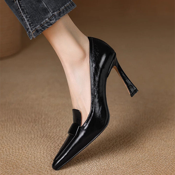 Nishadi - Comfortable High Heel Leather Pump Shoes