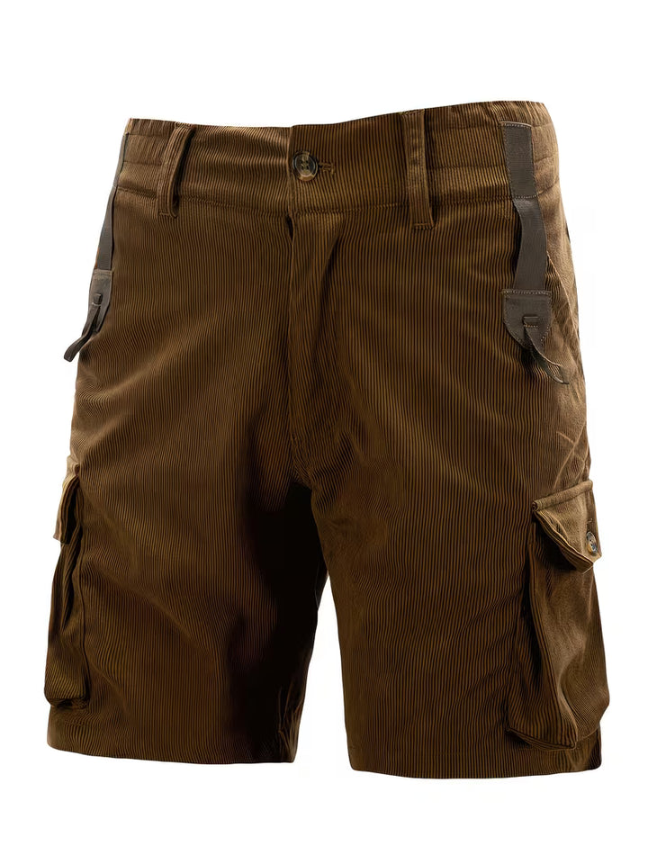 Jorit - Corduroy 3D Woven Cargo Shorts