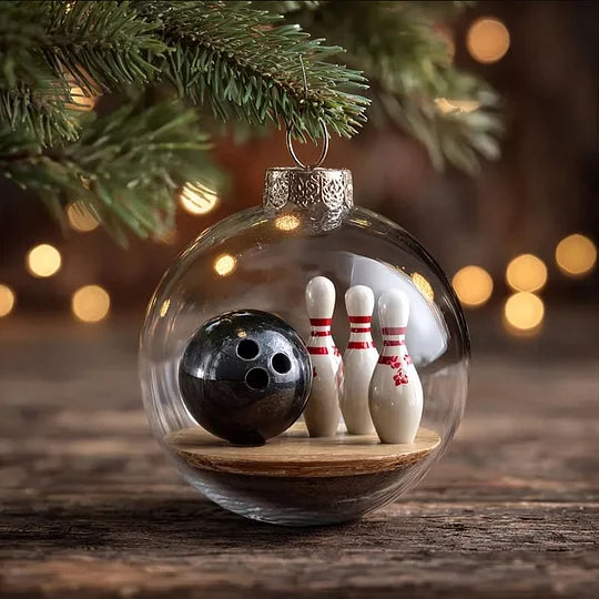 MerryBall - Sporty Christmas Ornament Glass Ball