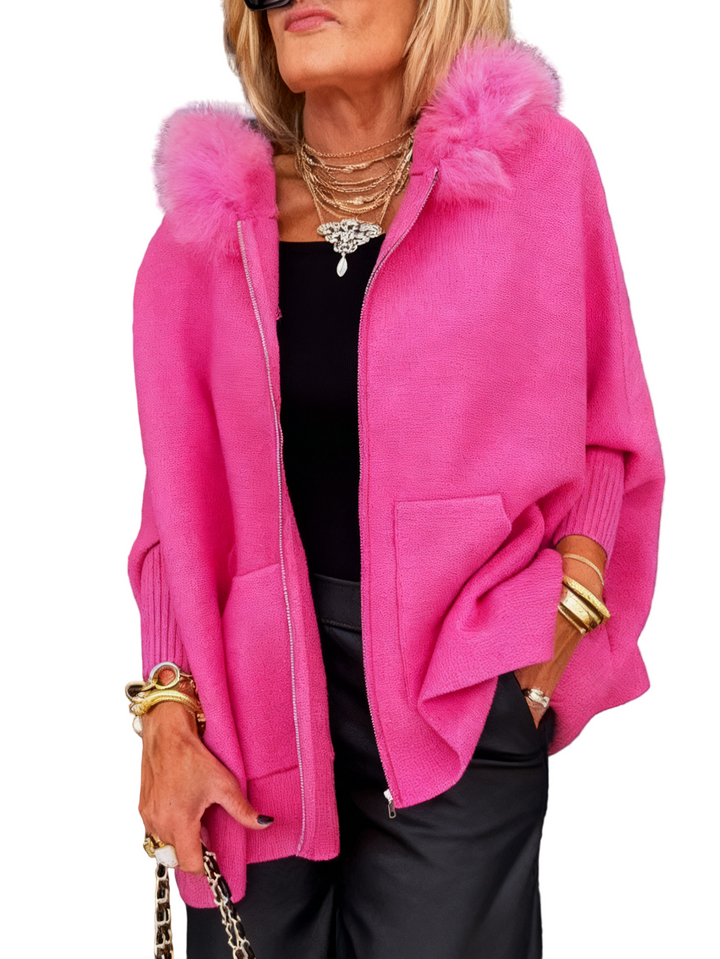 Anouka - Long Sleeve And Zippered Hoodie