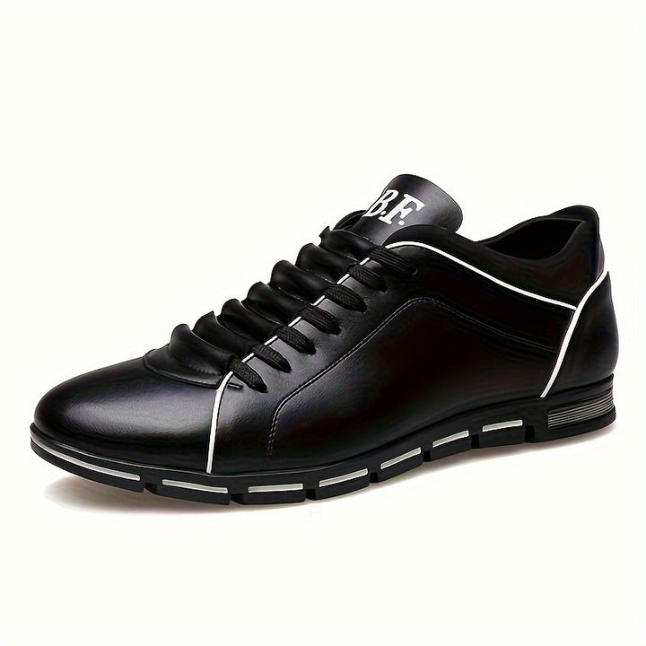 Ankan - Leather Lace-Up Sneakers