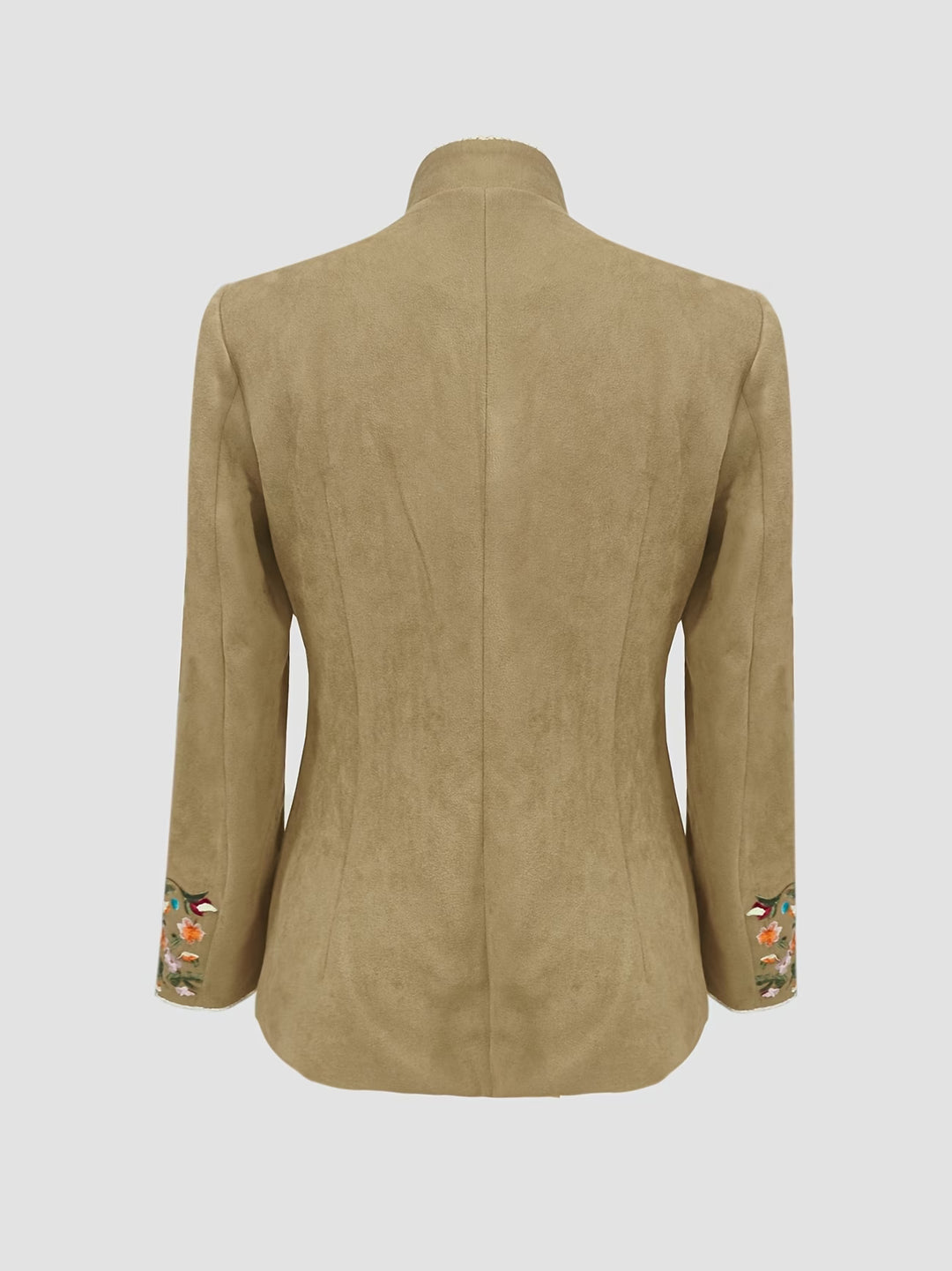 Anisaa - Elegant Jacket With Stand Collar