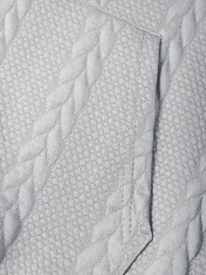 Justus - Long Sleeve Hooded Knit Sweater