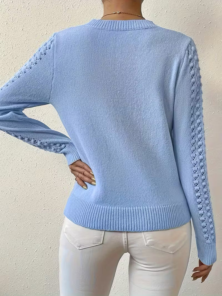 Shannen - Long Sleeve Knitted Sweater