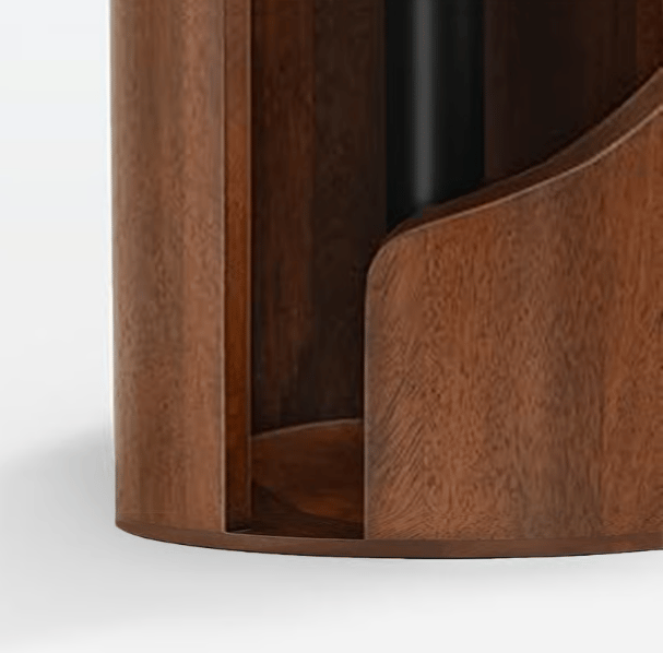 WoodRipple -  Wooden Toilet Paper Holder Stand