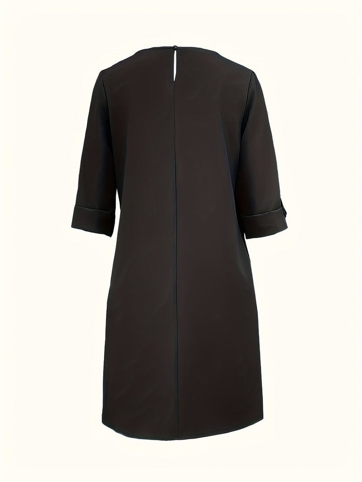 Kayana - Comfortable Round Nek Dress