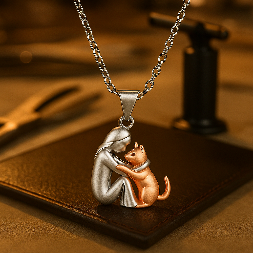 CatEmbrace - Necklace With Cat Pendant