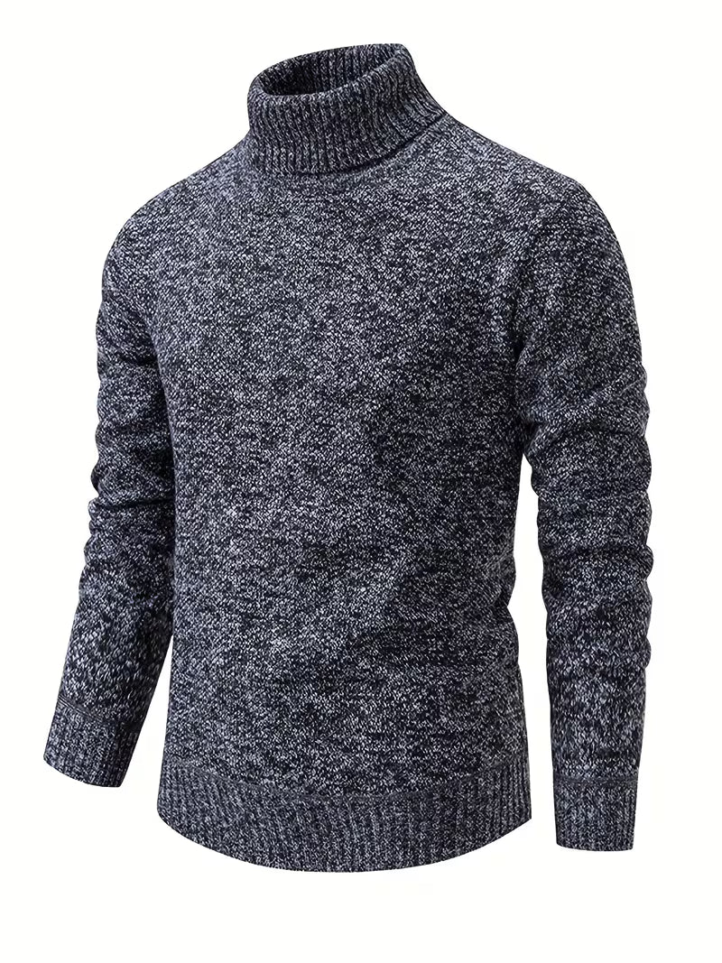 Avelyica - Elegant Turtleneck Knitted Sweater