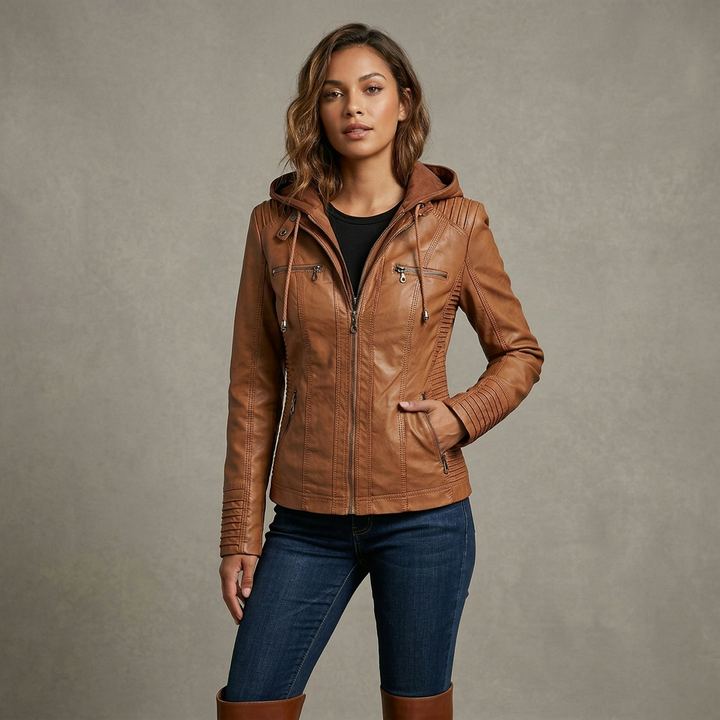 Neleena - Spring Jacket With Zipper