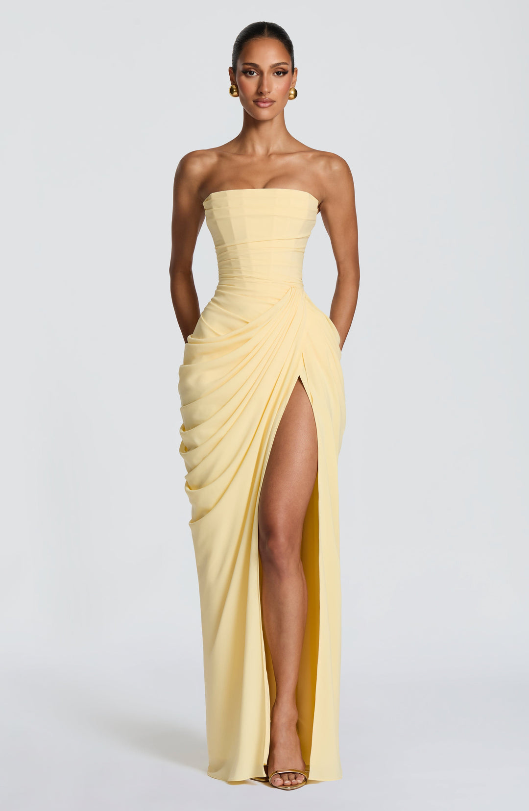Narja - Strapless Maxi Dress
