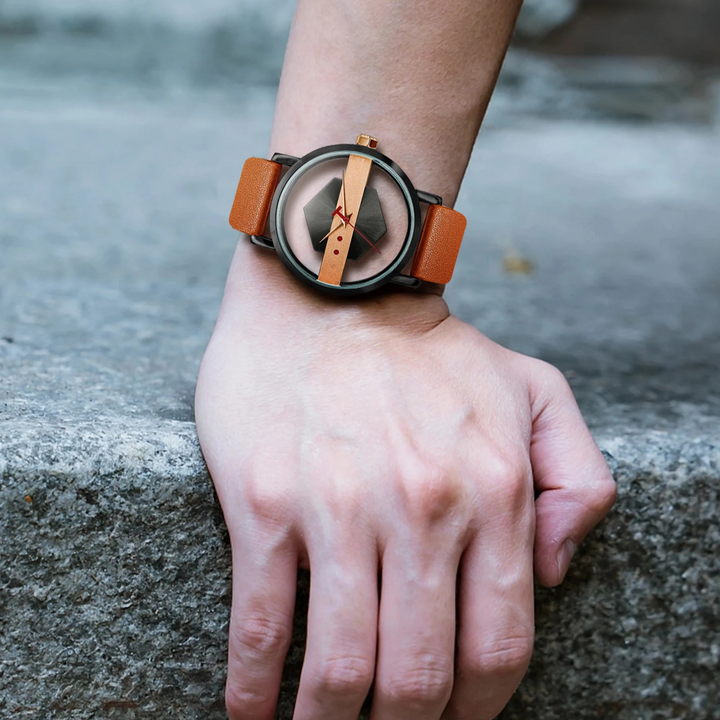 DialVorn - Geometric Dial Strap Watch