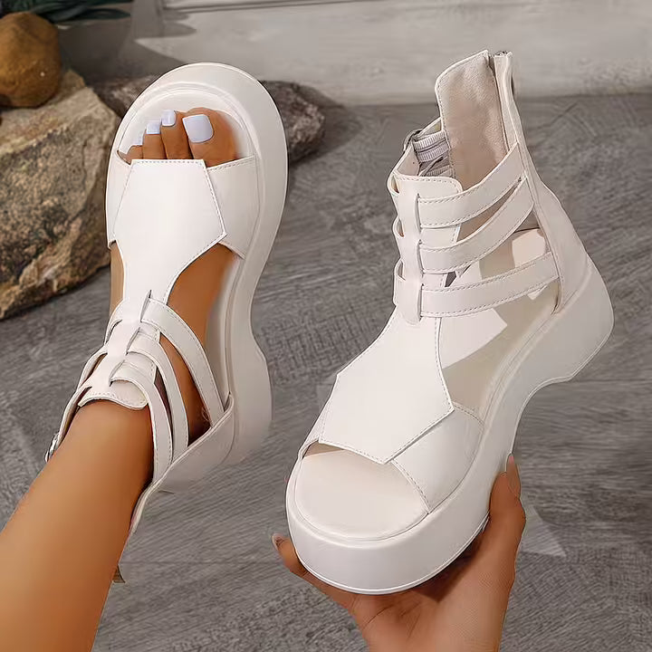 Austeja - Chunky Platform Open-Toe Sandal