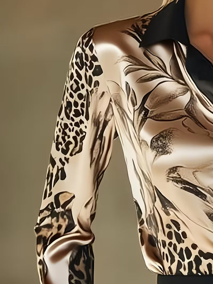Nephthys -Long Sleeve Button-Up Shirt