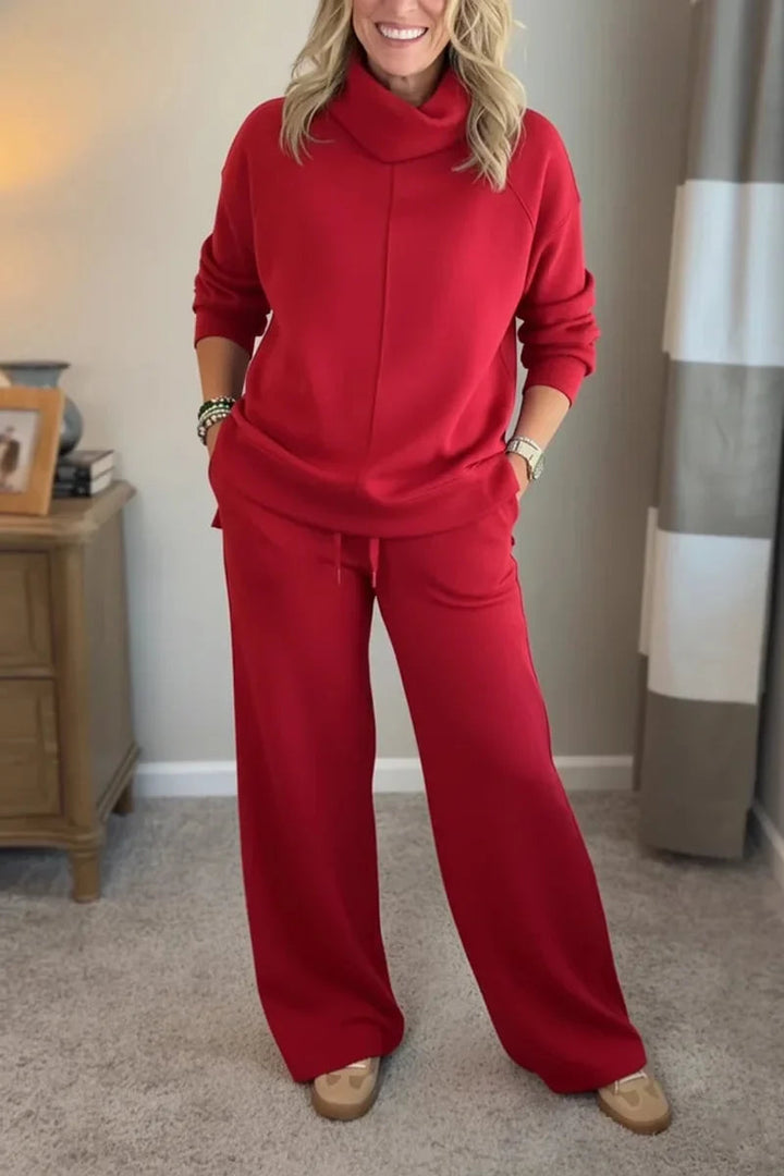 Yardenah - Comfortable Long Sleeve Two Piece Set