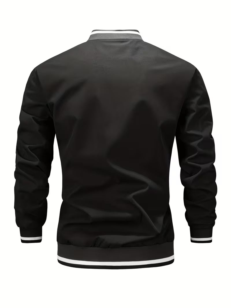 Vectorspan - Fashion Letter Baseball Jacket